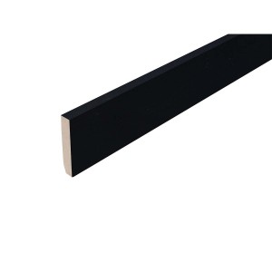 MDF Zwart 14 x 100 x 2400mm (bundel 5 stuks)